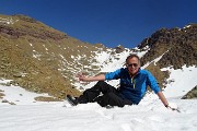 Al Monte Campo e Laghetto di Pietra Quadra da Capovalle-Caprini il 6 aprile 2017 - FOTOGALLERY